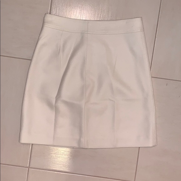 Princess mini skirt in Double-serge wool - Picture 1 of 6